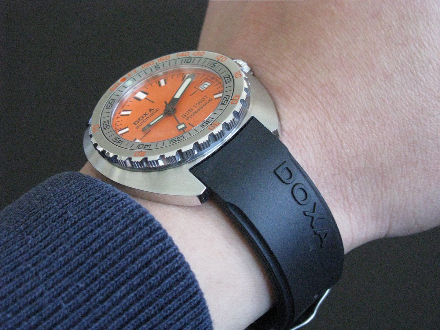 doxa rubber strap